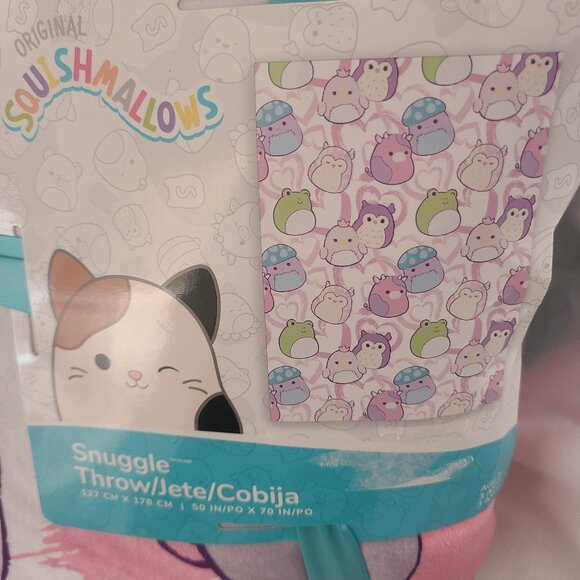 Squishmallows Bedding Squishmallows Super Soft Snuggle Throw Blanket - Picture 1 of 5